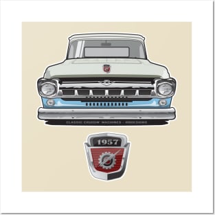 1957 ford truck Posters and Art